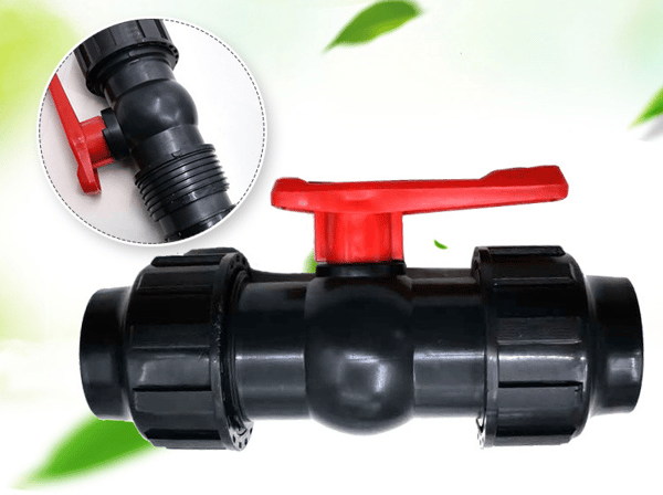 PE Hurtigkobling Kuleventil, Multi-Spec Irrigasjon Hurtigkobling Kuleventil (Ekstern 40 Hurtigkobling Kuleventil)