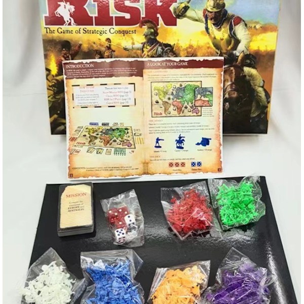 Hasbro Game - Klassisk Risk Edition