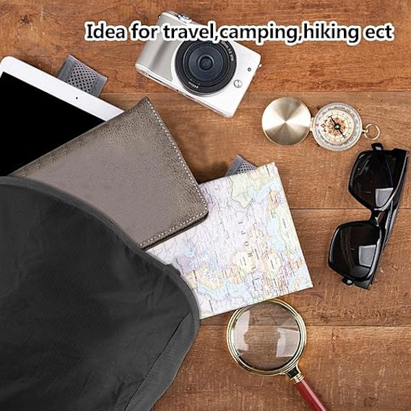 Ultralätt Vikbar Ryggsäck för Män Kvinnor, för Utomhus Sport Resor Vandring Camping Cykling
