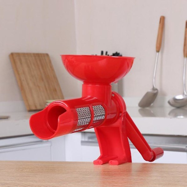 Tomatsovs Juicer Plastik Hånd Manuel til Tomater Juice Multifunktionelt Køkkentilbehør Gadget