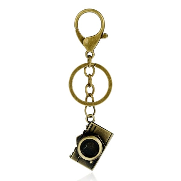 Smuk nøglering i Steampunk-stil - Kamera