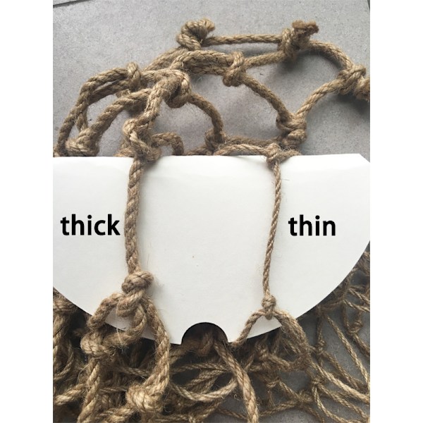 Papegøje Tyk Hamptov Klatrenet Papegøje Fugle Legetøj Hamptov Net Legetøj er velegnet til en række små dyr Thick version 60*60cm