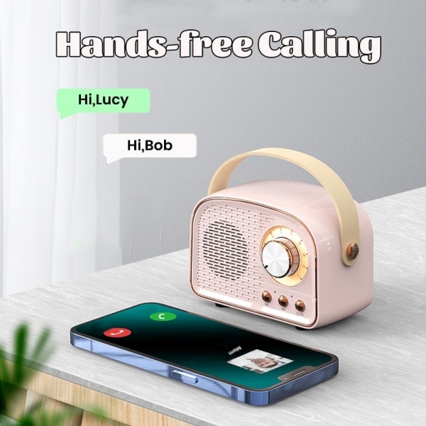 Mini Radio Bluetooth-högtalare GRÖN Grön Green