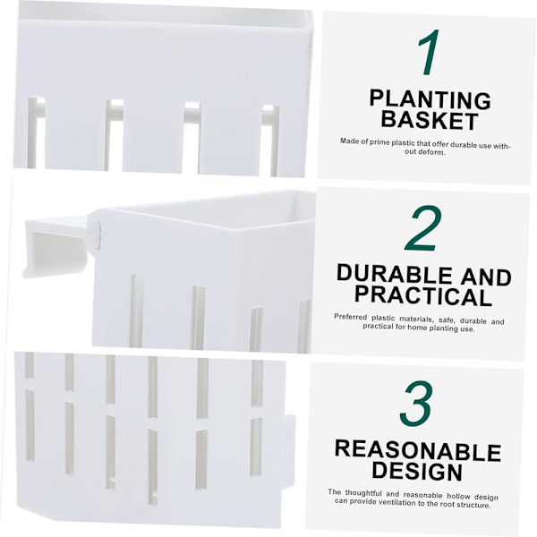 Hydroponisk planteringskorg för fiskakvarium, vattengräs planteringskorg, blomkruka fiskakvarium dekoration fiskakvarium planter ihålig planteringskorg Waffle