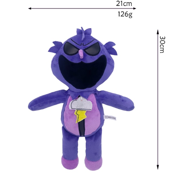 Nightmare Critters Plyschleksak Yarnaby Plushies Stoppade Djur Poppy Playtime Dockor Barnpresenter Purple Bird
