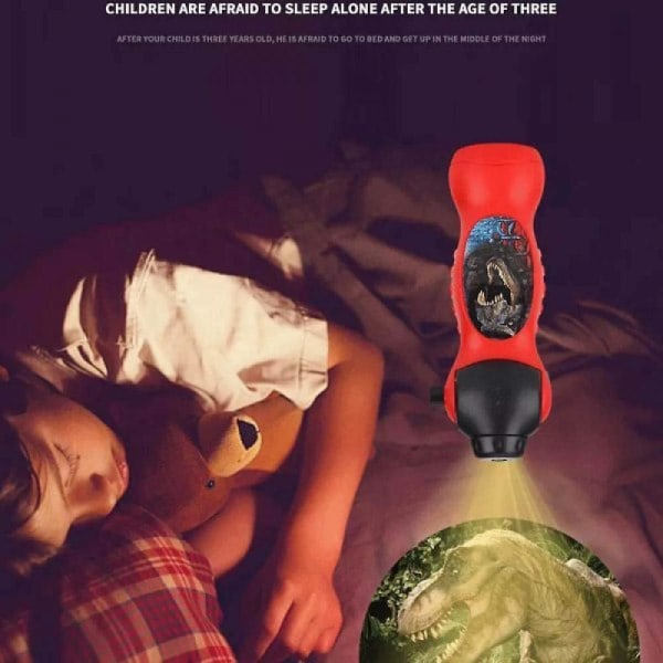 Projektor ficklampa lysande leksaker projektionsleksaker
