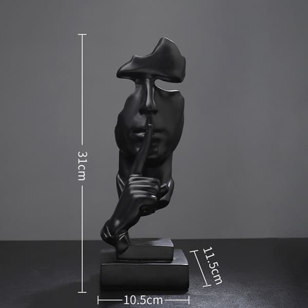 2-pak Figur Skulptur Dekoration Figurer Gave Statuer