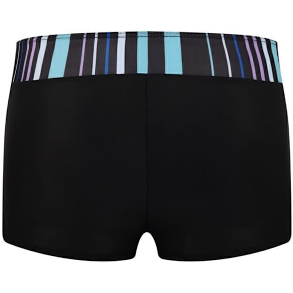 Naisten kaksiosainen uimapuku Gradient Color Tankini Set Top shortsit matalavyötäröinen urheilullinen uimapuku Bikini Blue+black One Size