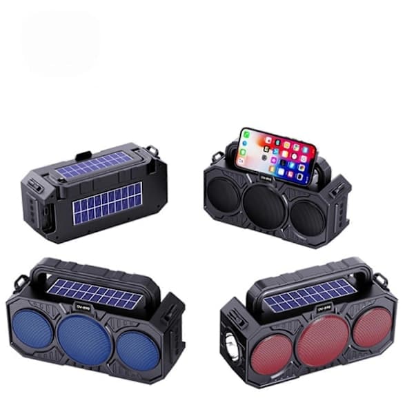 Bluetooth-kaiutin, kannettava langaton kaiutin LED-valolla
