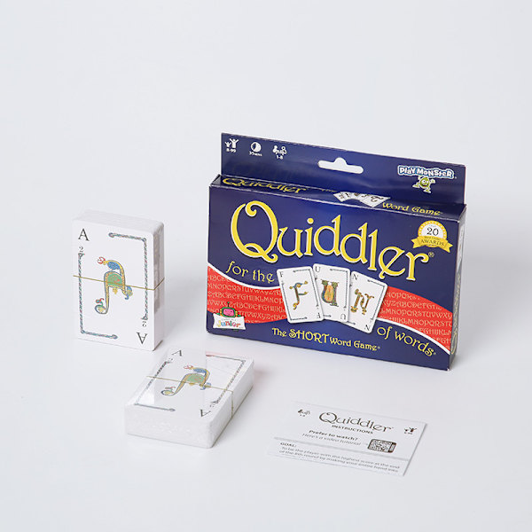 Det ultimative korte ordspil Wordplay Adventure kortspil Lærende familiespil Festlig sjov Underholdning.