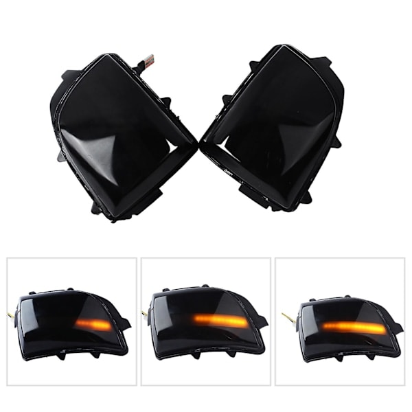 Dynamisk blinklys LED sidespeilindikator blinklys for XC70 2008-2012 XC90 2007-2014