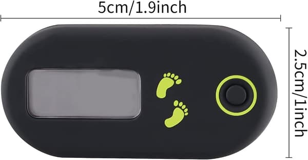 3D Digital Steppteller for Jogging, Hiking, Løping og Gåing