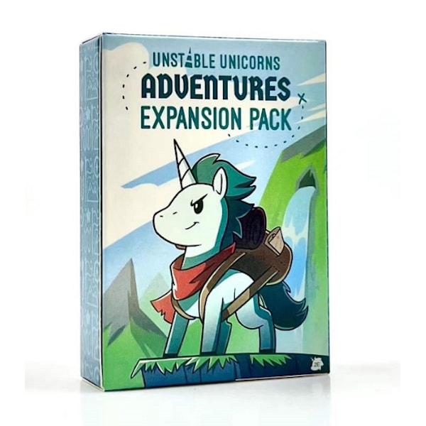 Unstable Unicorn Adventures -laajennuspaketti - Suunniteltu lisättäväksi Unstable Unicorn -korttipeliisi Adventure Extended Edition