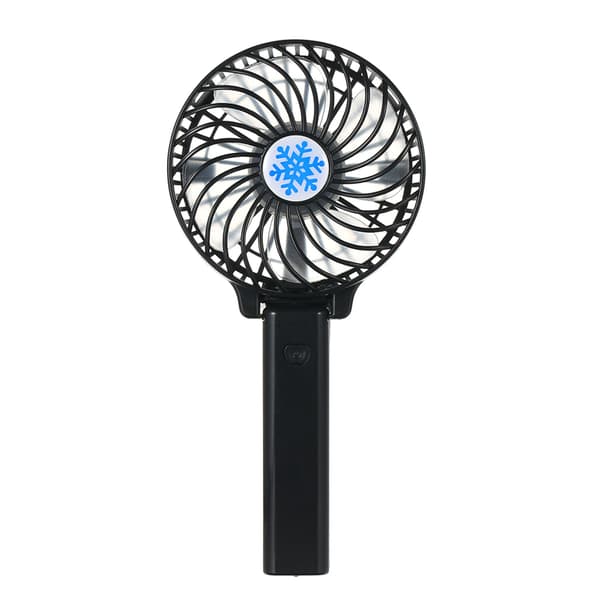 Bærbar USB-vifte med 1 batteri, oppladbar, ventilasjon