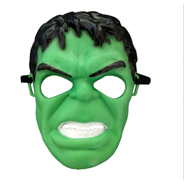 Temamask tecknad film Hulk rekvisita mask The Hulk 2pc