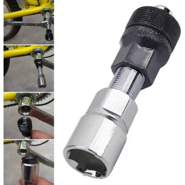 Stk sykkelreparasjonsverktøysett, sykkelveivtrekker, kjede- og sveivfjerner reparasjonsverktøy, bunnbrakett fjern