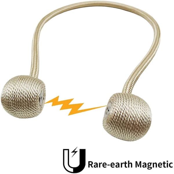 2-pack Magnetiska Gardinband, Gardinhållare