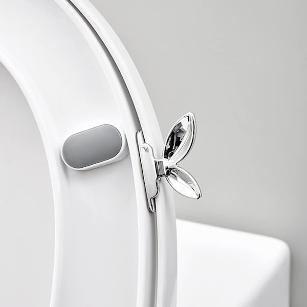 2 stk. Toiletsædeløfter, kan undgå at røre ved toiletlåget, løfter fashionable toiletsæder, badeværelsestilbehør (guld) Gold