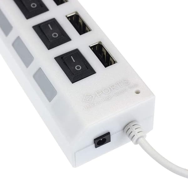 USB-keskitin, LED USB High Speed 480Mbps -sovitin USB-keskitin
