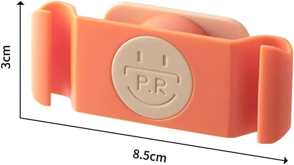Ingen hul roterende stikholder orange 4 sæt