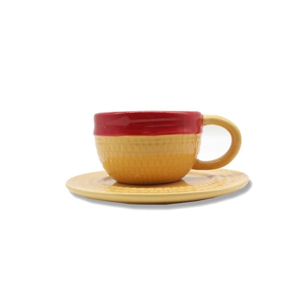 Anime One Piece Kaffemugg Monkey D Stråhatt Keramisk Te Mjölk Kopp Kontorskopp Tecknad Vattenkopp
