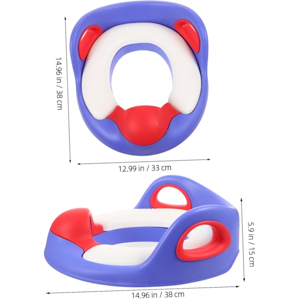 Reisebærbar toalett barnestol toalettsete  toalettsete gutt jente forstørret toalettpute toalett