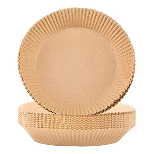 200-pack - AirFryer-papper - 16 cm Airfryer Brun