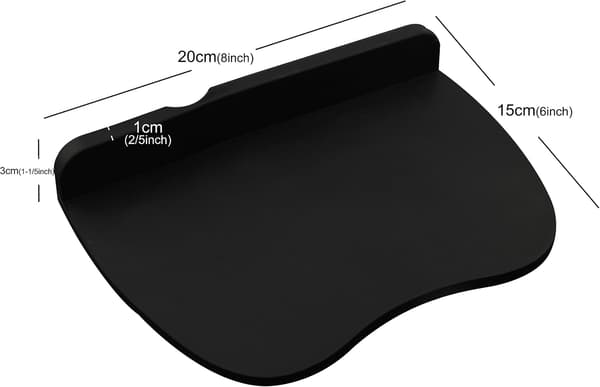 Silikonkaffetampermatte, Espressomatte i silikon 8 tommer x 6 tommer, Espressotampermatte, Kaffetampermatte
