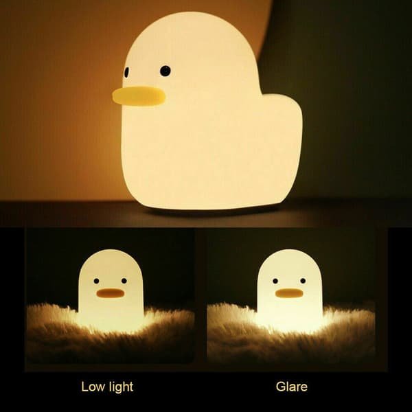 LED Silikon And Night Light, USB Ladbar Berøringssensor