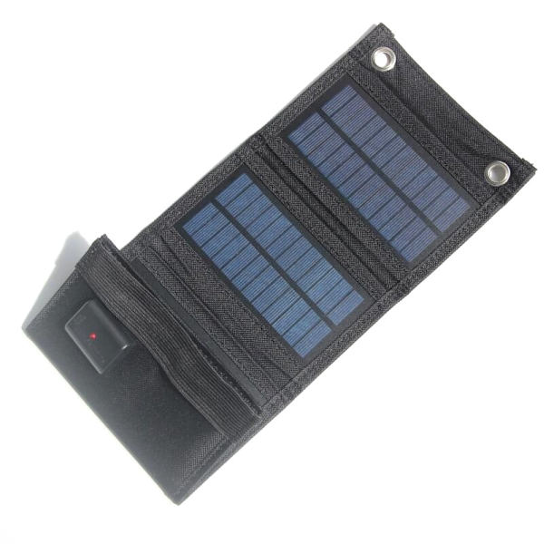 Polykrystallinsk silicium solpanel, 145 × 95 × 25 mm, sort