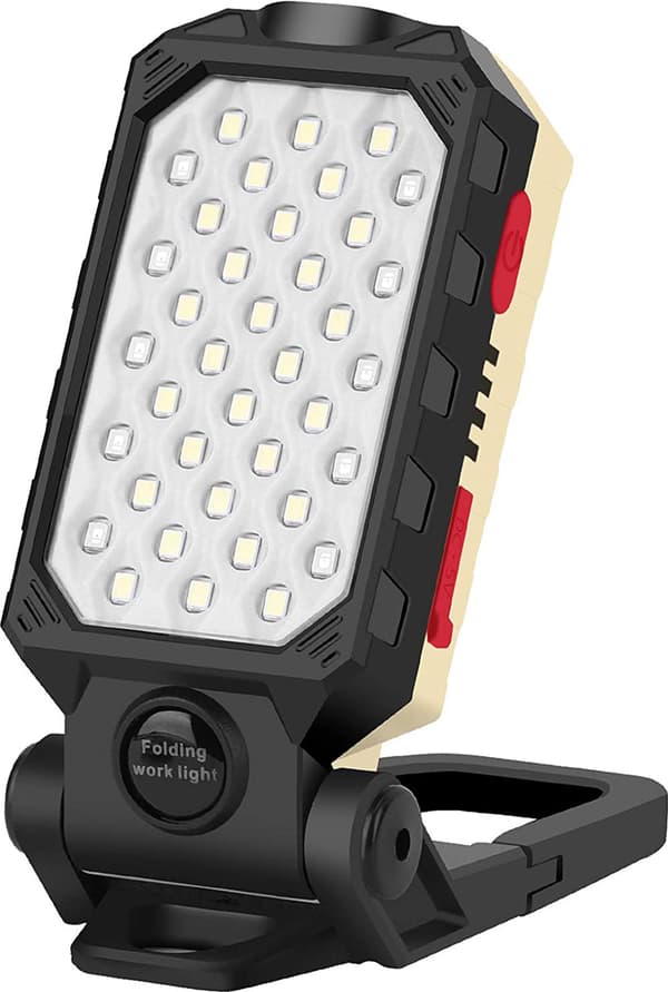 Arbeidslys, byggebelysning, batterier, LED-verkstedlys