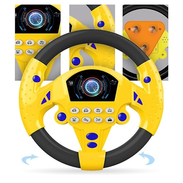 Leke Ratt Upgradert Morsomt Barneratt Metodisk Svart Gul Black Yellow