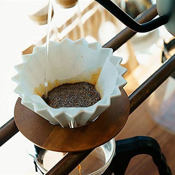 Kaffe Filter Keramisk Hell Over Kaffe Dripper Sett Dripper Flyttbar Dripper med Stativ Kaffe Funn