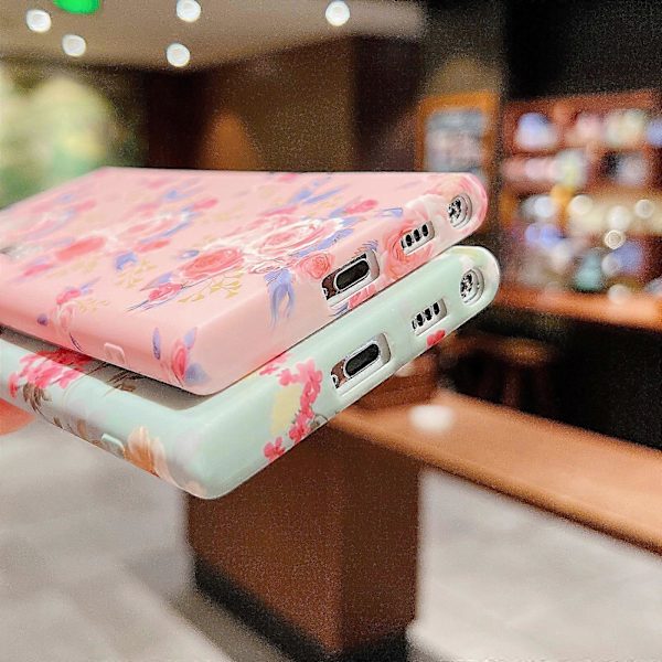 For Samsung Galaxy S22 5G Lite Blomster Deksel