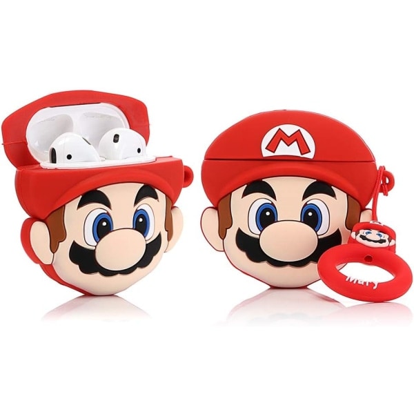 Tegneseriebeskyttelsesetui for Airpods 2. / 1. generasjon Little Old Man