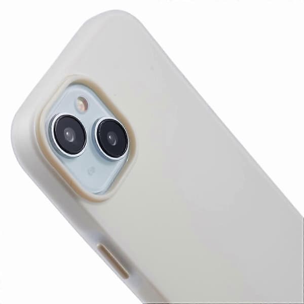 For Iphone 14 Deksel Avtakbart TPU Støtsikkert Telefondeksel - Hvit