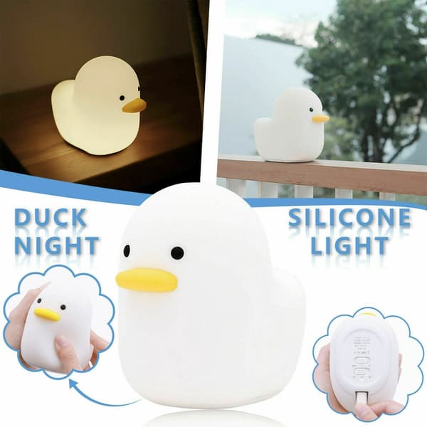 LED Silikon And Night Light, USB Ladbar Berøringssensor