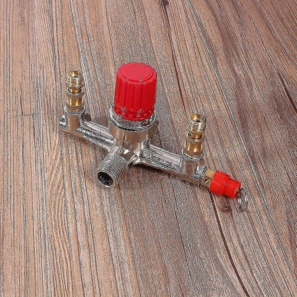 Kompressor - Samfox manifold for kompressor luftkompressor utløpsrør regulator tilkobling