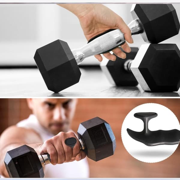 Silikone håndgreb til vægtløftning - Gym grebsbeskytter til håndfladebeskyttelse