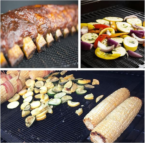 Grillmattor, 5 stycken Grillmattor, Återanvändbara