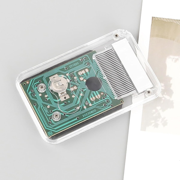 Mini bærbar lommeregner 8-cifret stort LCD-display store knapper nem at trykke på batteridrevet rejsevenlig lommeregner (grøn) green