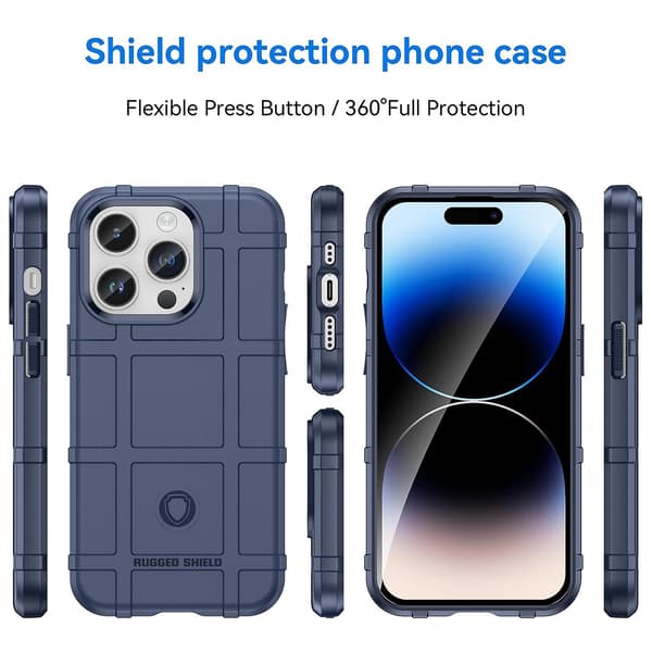 TPU-telefondeksel for iPhone 15 Pro Max