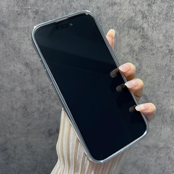Magnetisk deksel til iPhone 16 med bling-rhinestone, gjennomsiktig TPU+PC-telefondeksel