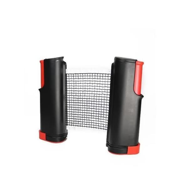 Pingisracket - Professionell - Set med 4 racketar - 8 bollar - Portabel - Röd