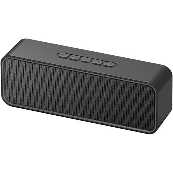 Bärbar Bluetooth-högtalare, Trådlös Bluetooth 5.0-högtalare med 3D Hi-Fi Stereo Bass, Inbyggt 1500 mAh Batteri, 12 Timmars Speltid