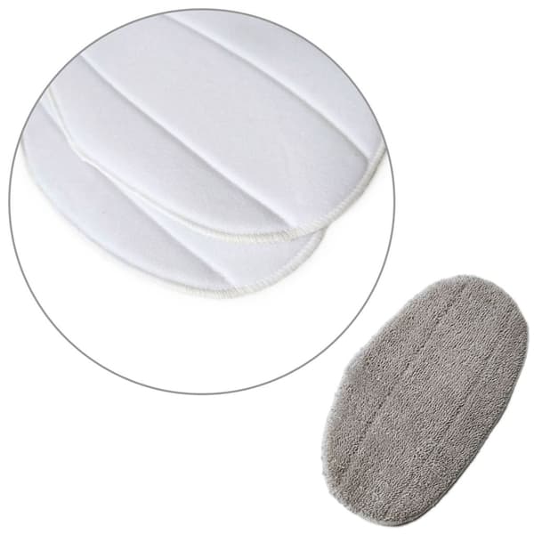 Sæt med 5 Mikrofiber Puder til Damprenser, Dampmop