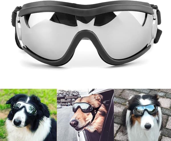 Hunde Briller UV-Beskyttelse Vanntette Vindtette Øyebeskyttelse
