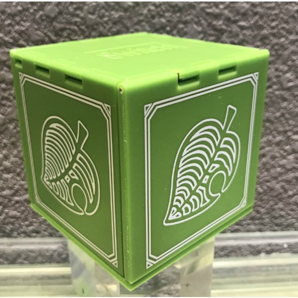 Passar för Nintendo SWITCH spelkortbox 16 i 1 vikbar kortbox temaserie minneskortbox Green Animal Crossing