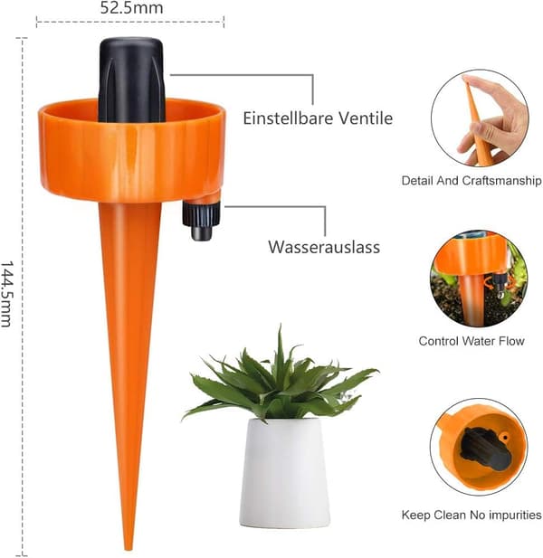 Droppbevattningssystem, DIY Automatisk Växtbevattnare, Bevattningssystem