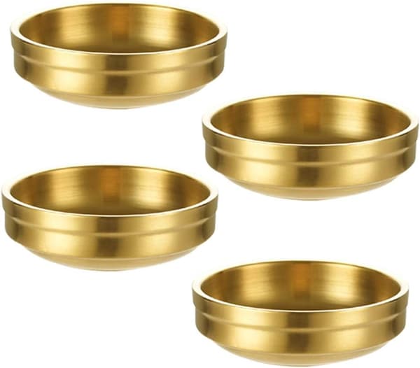 4-pak 100 ml dobbelveggs mini sausbøtter